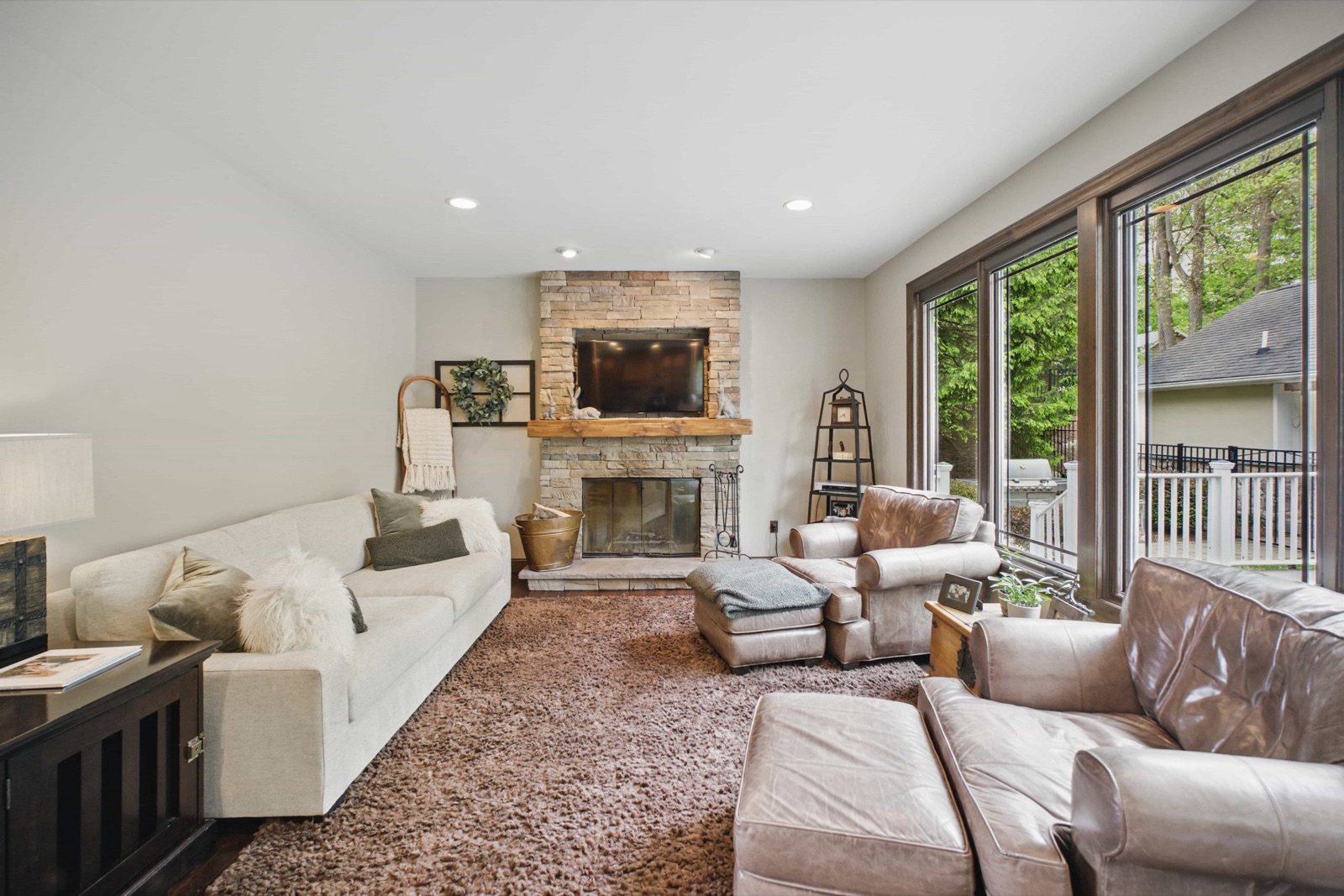 Professionally photographed home interior