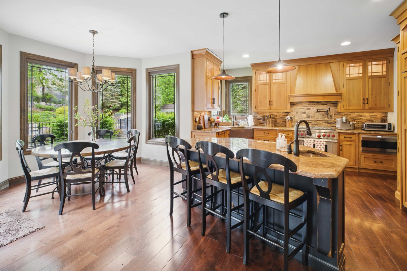 Residential interior photographed for a real estate listing