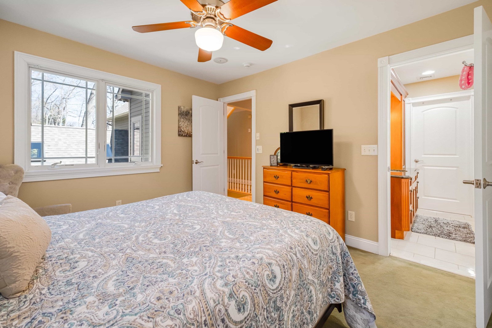 Bright property interior