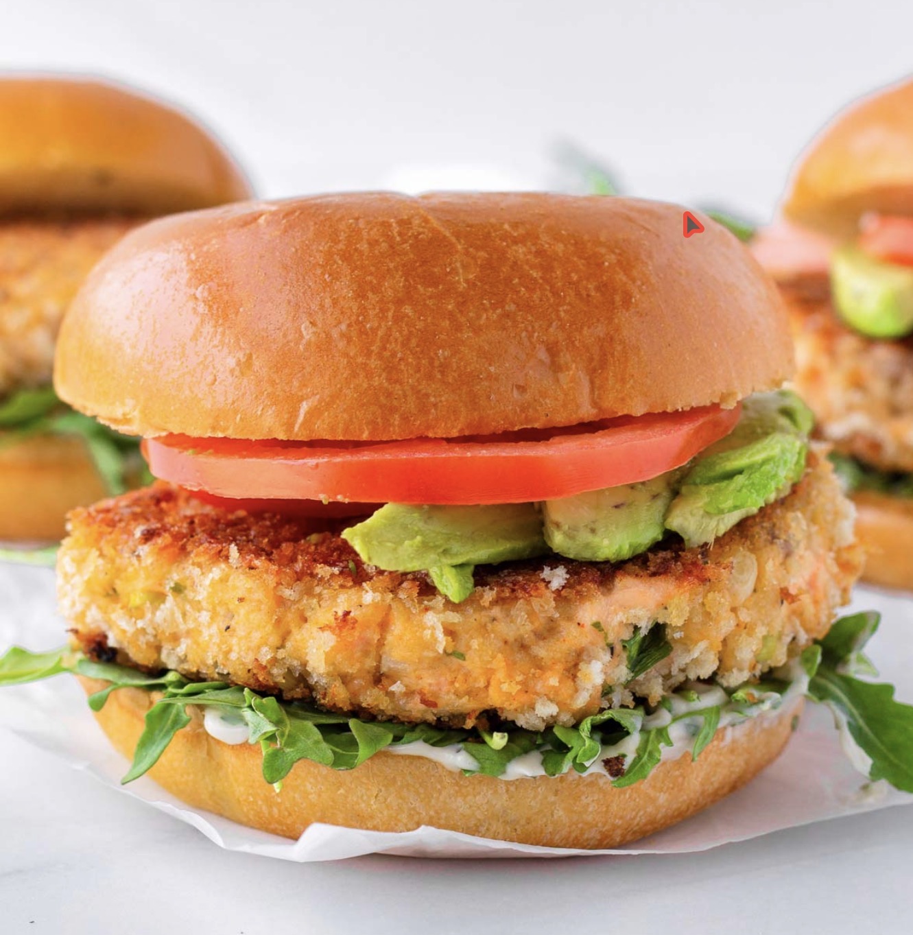 Simple Salmon Burgers