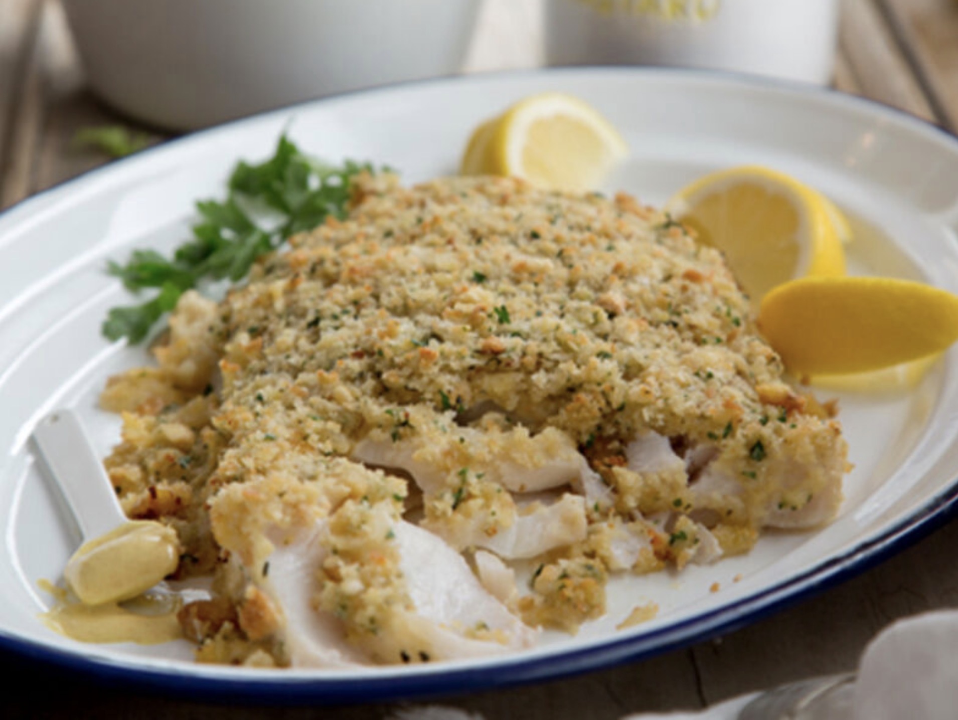 🍯🐟 Dijon-Crusted Cod