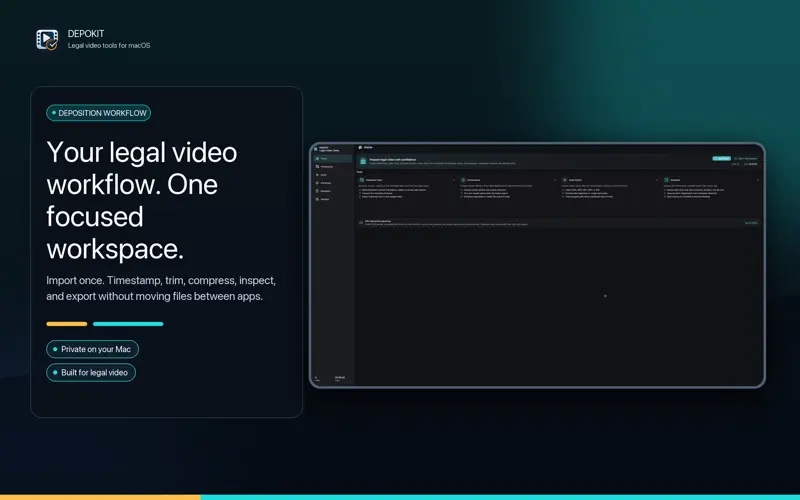 DepoKit project screenshot